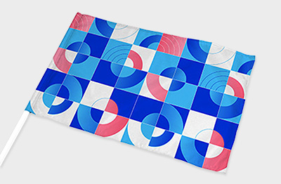 Drapeau supporter