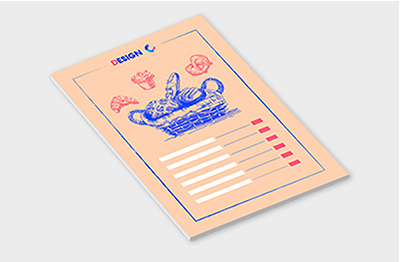 Menu PVC