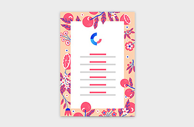 Menu simple