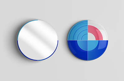 Badge miroir