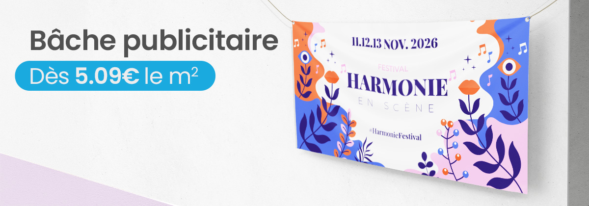 bâche personnalisée