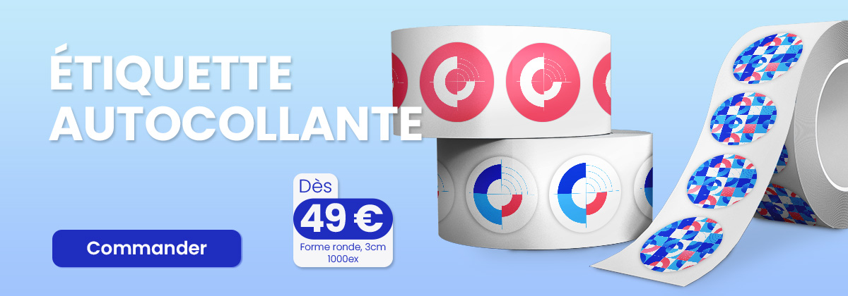 Etiquettes rouleau