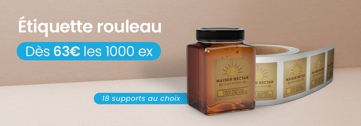 impression étiquette rouleau