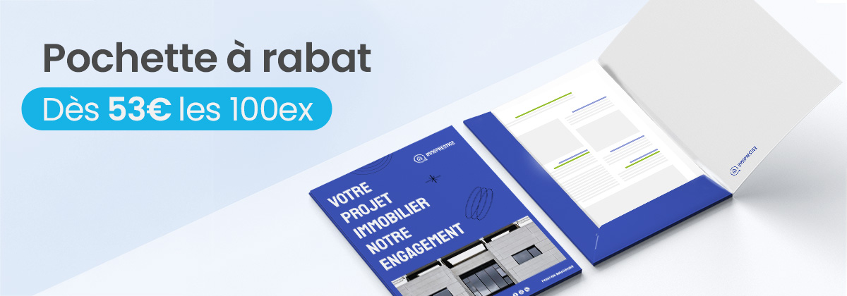 impression pochette rabat