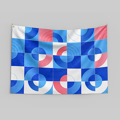 impression bache tissu 110 g pas cher