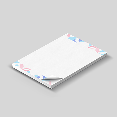 bloc note encollé pas cher