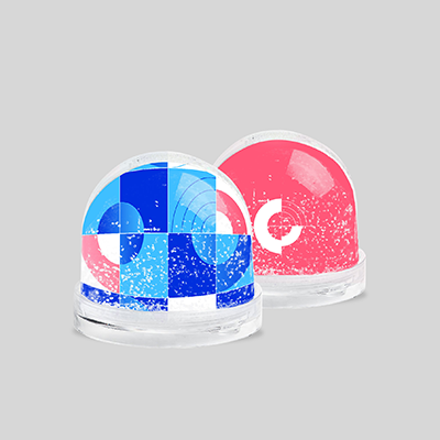 Impression personnalisée de boule à neige pas cher