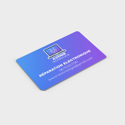 impression carte PVC classique pas cher