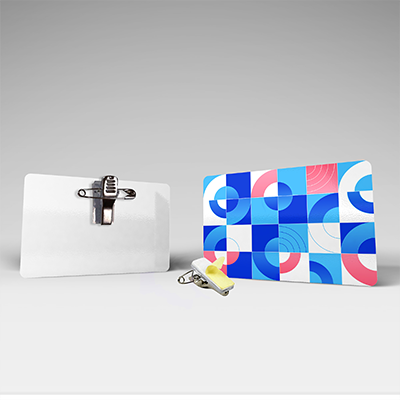 impression badge PVC epingle pas cher