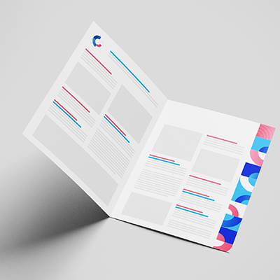 impression mise en situation depliant pas cher