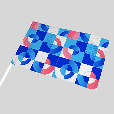 Lot De 30 Drapeaux Blancs Personnalisables - 14x21 Cm - Pour Matchs, Fêtes & Promo