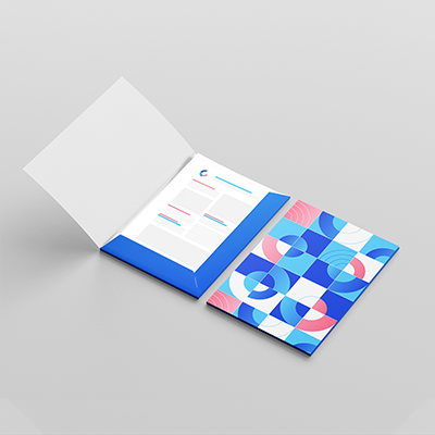 impression pochette à rabat  pas cher