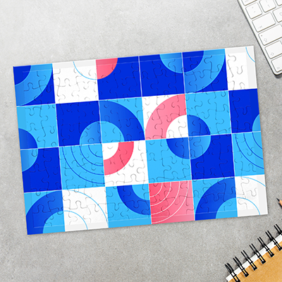 Puzzle 96 pièces personnalisation pas cher