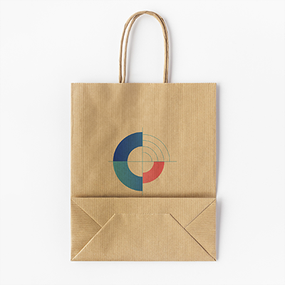 sac kraft personnalisé plié pas cher