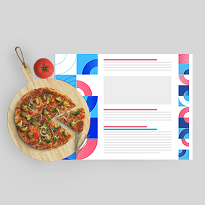 impression set de table jetable pas cher