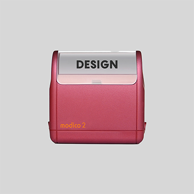 impression tampon automatique M2 rouge pas cher