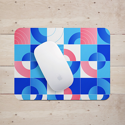 impression tapis de souris rectangle pas cher