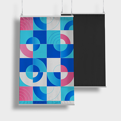 mise en situation visuel suspendu pas cher